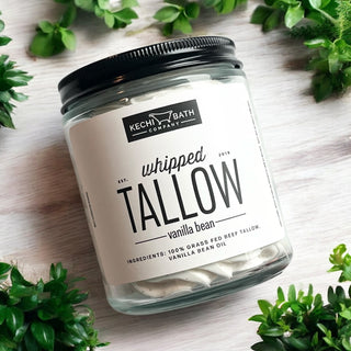 Whipped Vanilla Bean Tallow Moisturizer | Clean & Simple